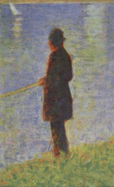 Georges Seurat Angler